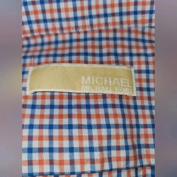 Michael Michael Kors button down shirt size 16 32/33 - Picture 4 of 5
